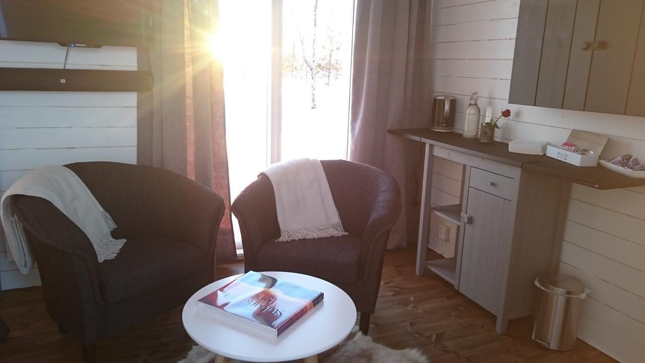 Arctic Gourmet Cabin Кируна Стая снимка