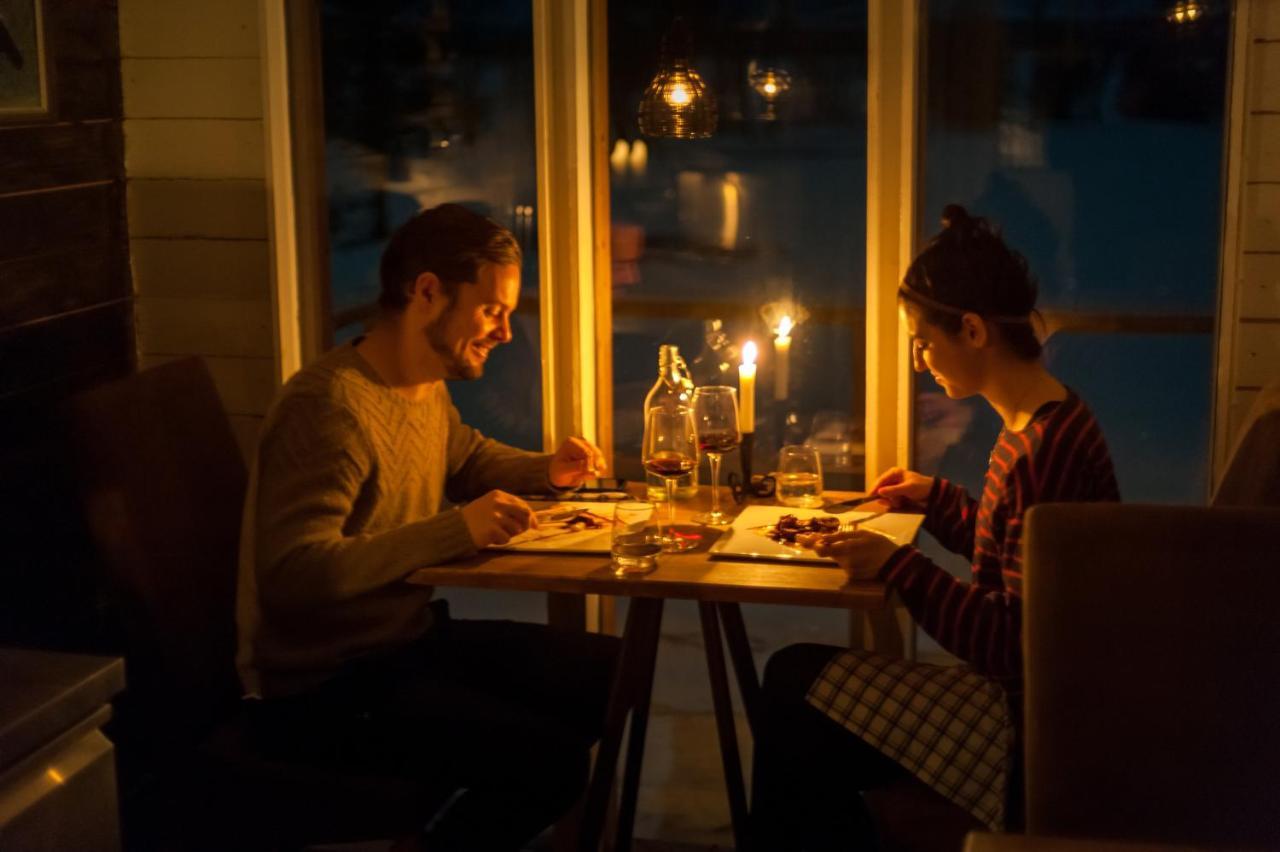 Arctic Gourmet Cabin Кируна Екстериор снимка