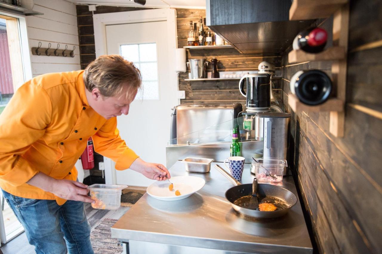 Arctic Gourmet Cabin Кируна Екстериор снимка